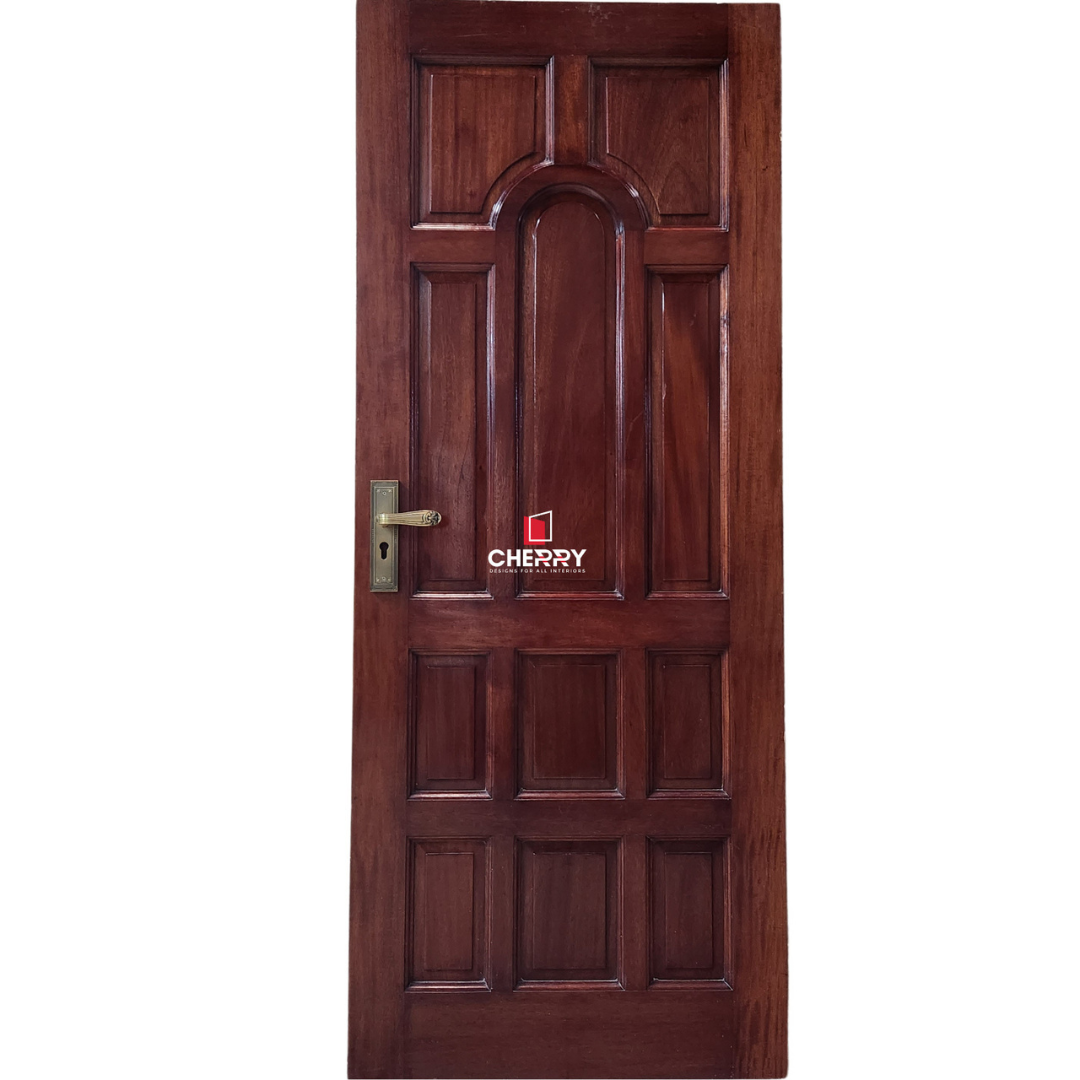 Solid mahogany door product photo